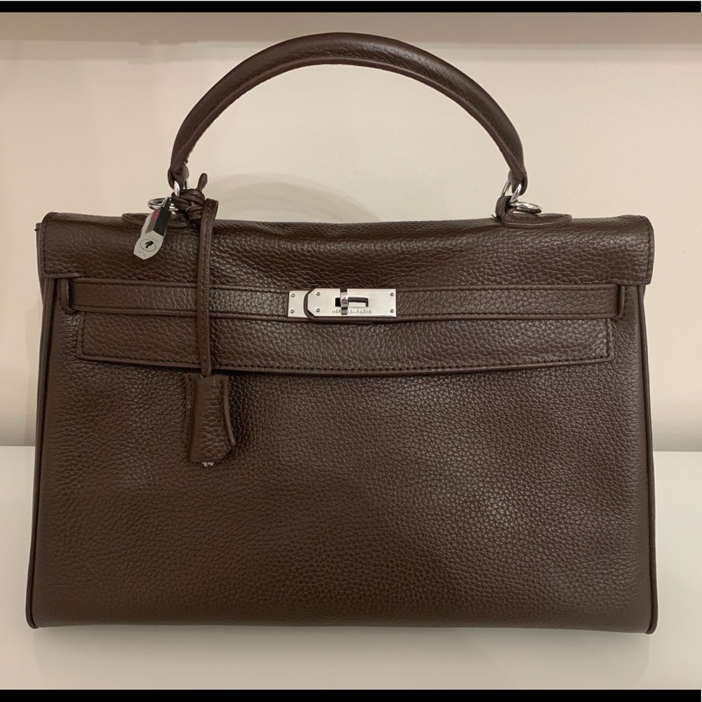 kelly style - Brown  handbag